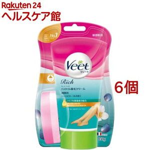 ���B�[�g ���b�` Veet Rich �o�X�^�C�����уN���[�� �q�����p(150g*6�Z�b�g)�y���B�[�g�z