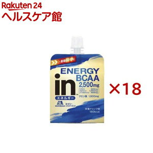 森永製菓 inゼリー エネルギーBCAA(6個×3セット(1個180g))【inゼリー】