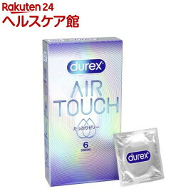 デュレックス コンドーム エアタッチ たっぷりゼリー(6個)【durex(デュレックス)】