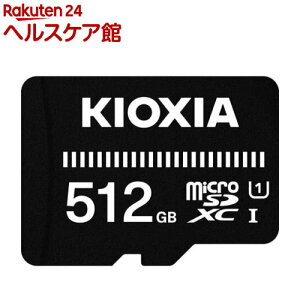 KIOXIA microSDXCJ[h EXCERIA BASIC 512GB UHS-I KMUB-A512G(1)yKIOXIA(LINVA)z
