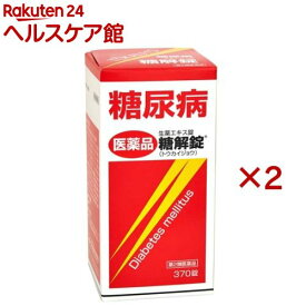 【第2類医薬品】糖解錠(370錠×2セット)【糖解錠】