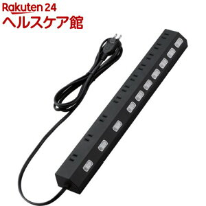 GR R[h d^bv 2P 10 ʃXCb` 2.5m ubN ECT-1625BK(1)yGR(ELECOM)z