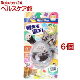 キャティーマン 考えて遊ぶ！ 猫の学びの ゆらコロボール(6個セット)【キャティーマン】