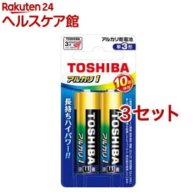 東芝 アルカリ1 単三 2P フック LR6AN2BP(2本入*3セット)【東芝(TOSHIBA)】