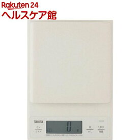 タニタ デジタルクッキングスケール ホワイト KD-320-WH(1台)【タニタ(TANITA)】