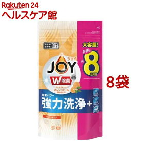 ジョイ 食洗機用洗剤 オレンジピール成分入り つめかえ用 特大(930g*8袋セット)【ジョイ(Joy)】