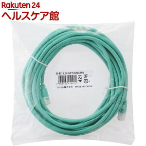 GR LANP[u CAT6 EU RoHSwߏ ܐ܂h~ 7m O[ LD-GPT^GN7^RS(1{)yGR(ELECOM)z