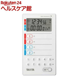 タニタ デジタルタイマー 洗えるタイプ ホワイト TD-428-WH(1台)【タニタ(TANITA)】