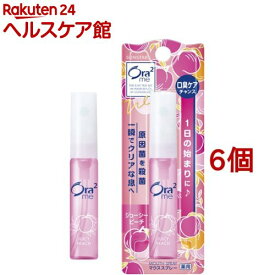 Ora2 オーラツーミー マウススプレー ジューシーピーチ(6ml*6個セット)【Ora2(オーラツー)】[オーラルケア 口臭 携帯用]