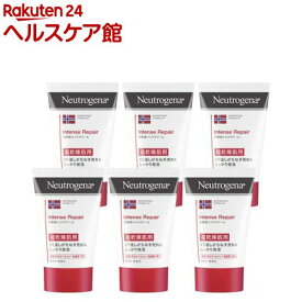 ニュートロジーナ インテンスリペア ハンドクリーム 超乾燥肌用 無香料(50g*6本セット)【Neutrogena(ニュートロジーナ)】[ハンドクリーム ボディクリーム 敏感肌 保湿クリーム]