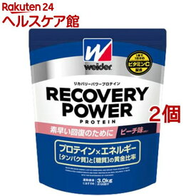 ウイダー リカバリーパワープロテイン ピーチ味(3.0kg*2コセット)【ウイダー(Weider)】