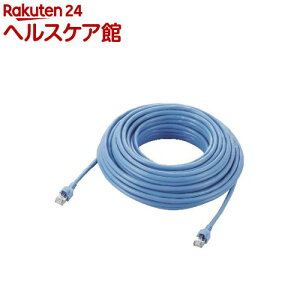 GR RoHSΉSTPP[u CAT5E 20m u[ ȈՃpbP[W LD-CTS20^RS(1{)yGR(ELECOM)z