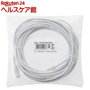 GR LANP[u CAT6 EU RoHSwߏ ܐ܂h~ 7m zCg LD-GPT^WH7^RS(1{)yGR(ELECOM)z