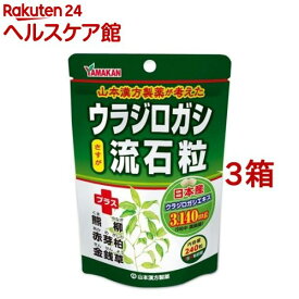 ウラジロガシ流石粒(250mg*240粒*3箱セット)【山本漢方】