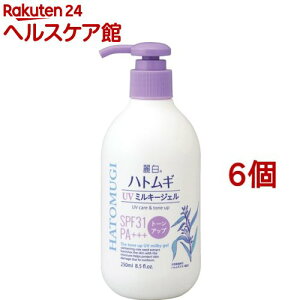 �픒 �n�g���M �g�[���A�b�v UV�~���L�[�W�F�� SPF31 PA+++ �|���v�^�C�v(250ml*6�Z�b�g)�y�픒�z