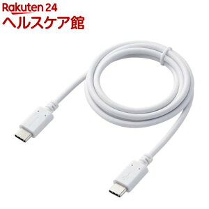 �G���R�� USB Type-C �P�[�u�� ���}���[�d 1.0m �X�}�z PC �z���C�g MPA-CC10PNWH(1��)