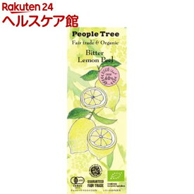 People Tree フェアトレードチョコレート オーガニック ビター・レモンピール(50g)【spts3】