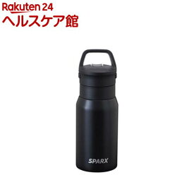 スパークス 炭酸用ボトル 370ml ブラック(1個)【(株)アトラス】