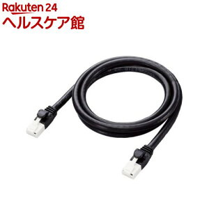 GR LANP[u CAT6A 1m  10Gbps Xg[g ܐ܂h~ ubN(1)yGR(ELECOM)z