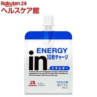 inゼリー エネルギー(180g×36個入)【inゼリー】[森永製菓 ゼリー飲料 体調管理 防災 非常食 受験]