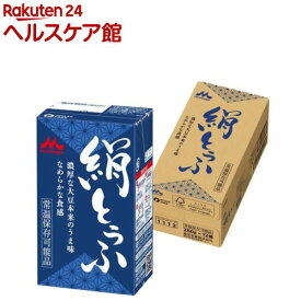 森永 絹とうふ(250g*12個入)【絹とうふ】[長期常温保存 ローリングストック 備蓄 高たんぱく]