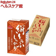 森永 絹とうふ しっかり(253g*12個入)【絹とうふ】[ローリングストック 非常食]