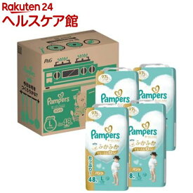 【企画品】パンパース 肌へのいちばん パンツ L オムツ 楽天デザインBOX(48枚入×4個セット)【パンパース 肌へのいちばん】