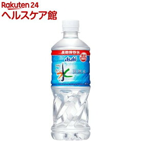 アサヒ おいしい水天然水 長期保存水 防災備蓄用(500ml*24本入)
