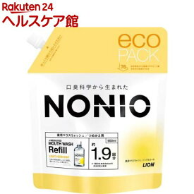 ノニオ マウスウォッシュ ノンアルコール ライトハーブミント つめかえ用(950ml)【ノニオ(NONIO)】