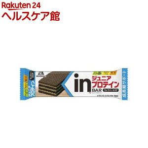 森永製菓 inバー ジュニアプロテイン ココア(12本)【inバー】