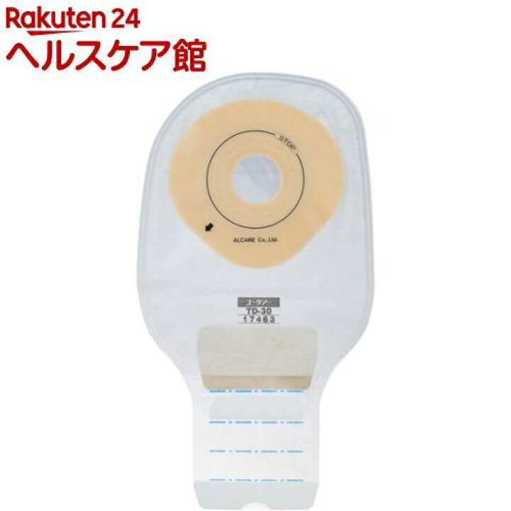 楽天市場 非課税 消化管ストーマ用品 ワンピースオストミーシステム ユーケアー Td 30 30mm径 ストーマ有効径24 29mm 10枚入 アルケア ユーケアー 楽天24 ヘルスケア館