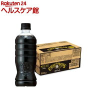 クラフトボス ブラック ラベルレス(500ml*24本入)【BOSS(ボス)】[BOSS コーヒー ペットボトル ラベルレス…