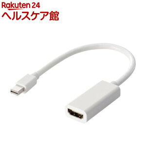 Mini DispLayPortϊA_v^ forAPPLE HDMI zCg AD-MDPHDMIWH(1)yGR(ELECOM)z
