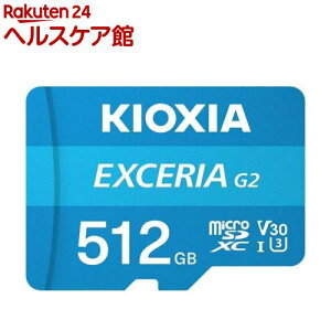 KIOXIA microSDXCJ[h EXCERIA 512GB UHS-I KMU-B512G(1)yKIOXIA(LINVA)z