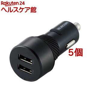 GR VK[\Pbg J[`[W[ 24W(5V^4.8A) 2|[g USB A *2 ubN(5Zbg)yGR(ELECOM)z