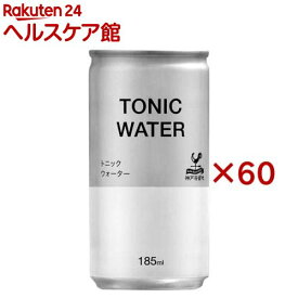 神戸居留地 トニックウォーター 缶 強炭酸 割り材(30本入×2セット(1本185ml))【神戸居留地】