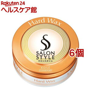 �T�����X�^�C�� �w�A���b�N�X �n�[�h(75g*6�Z�b�g)�y�T�����X�^�C��(SALON STYLE)�z