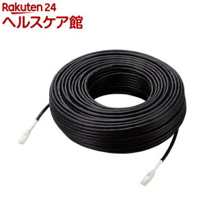 GR LANP[u CAT6A 80m Op PoE++ Ή  10Gbps Xg[g ubN(1)yGR(ELECOM)z
