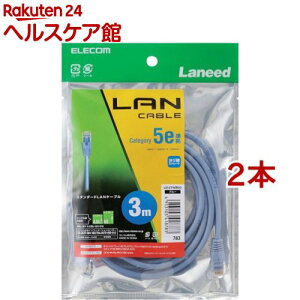 GR LANP[u CAT5E  3m u[ LD-CTN^BU3(2{Zbg)yGR(ELECOM)z