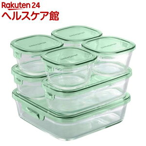 �C���L(iwaki) �p�b�N�������W �V�X�e���Z�b�g �O���[�� PSC-PRN-G7(1�Z�b�g)�y�C���L(iwaki)�z[�ϔM�K���X �ۑ��e�� �d�q�����W �I�[�u�� �H��@]