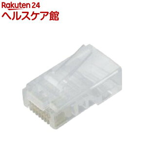 �G���R�� RJ45�R�l�N�^ CAT5E �P�� �c�����܂�Ȃ��f��(10��)�y�G���R��(ELECOM)�z
