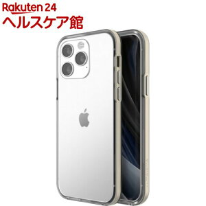 ���g�� iPhone13 Pro INO Achrome Shield Case Matt beige(1��)�y���g��(motomo)�z