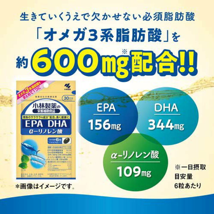 楽天市場】EPA DHA α‐リノレン酸 約30日分 オメガ3系脂肪酸をまとめて1 