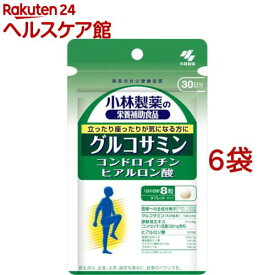 グルコサミン コンドロイチン ヒアルロン酸 約30日分(240粒*6袋セット)【小林製薬の栄養補助食品】