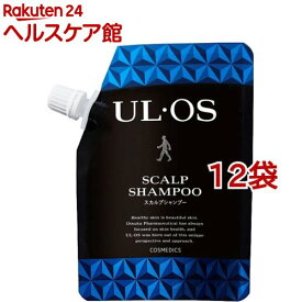 ウルオス(UL・OS／ウル・オス) 薬用スカルプシャンプー(100ml*12袋セット)【ウルオス(UL・OS)】[ノンシリコン スカルプ 清涼感 パラベンフリー]