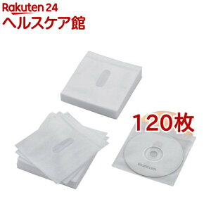 �G���R�� �u���[���C�ECD�EDVD�Ή��s�D�z�P�[�X �z���C�g CCD-NIWB120WH(60����(���ʎ��[)*2�Z�b�g)�y�G���R��(ELECOM)�z