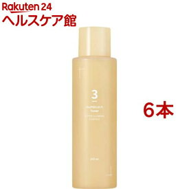 ナンバーズイン 3番 うるツヤ発酵トナー(200ml*6本セット)【ナンバーズイン】[韓国コスメ 韓国スキンケア 化粧水 50種の発酵成分]