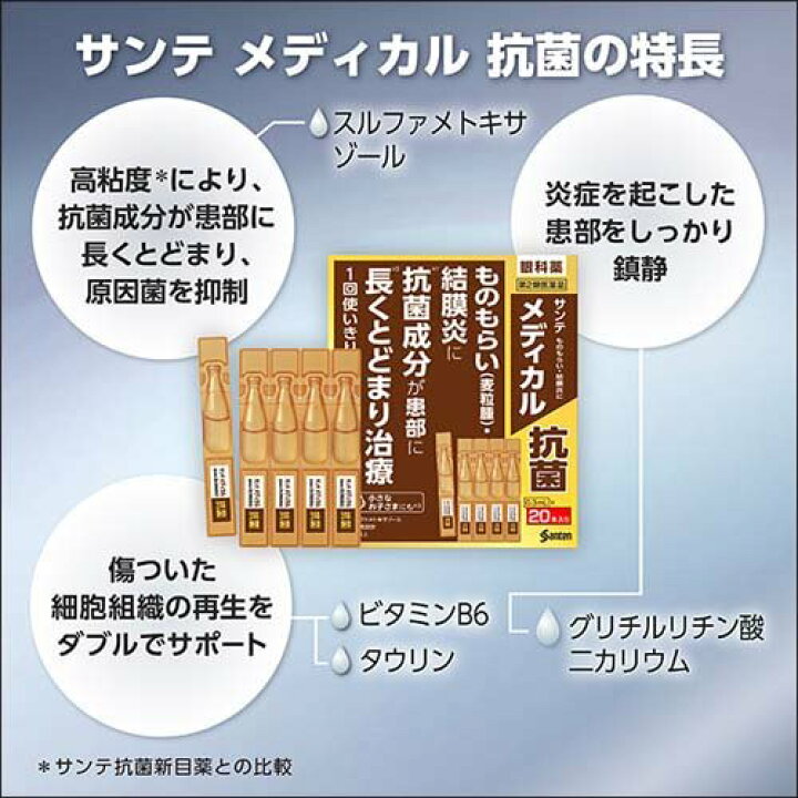 格安販売中 サンテ メディカル抗菌 0 3ml 本 参天製薬 Fucoa Cl