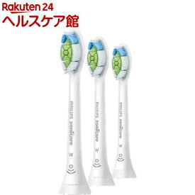 ソニッケア ホワイトプラス替ブラシ ホワイト3本セット HX6063／67(1セット)【フィリップス(PHILIPS)】