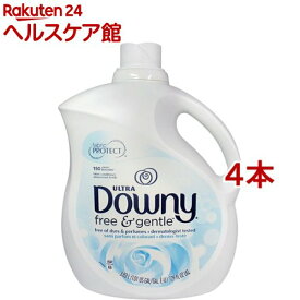 ダウニー フリー＆ジェントル（フリー＆センシティブ）(3.83L*4本セット)【ダウニー(Downy)】